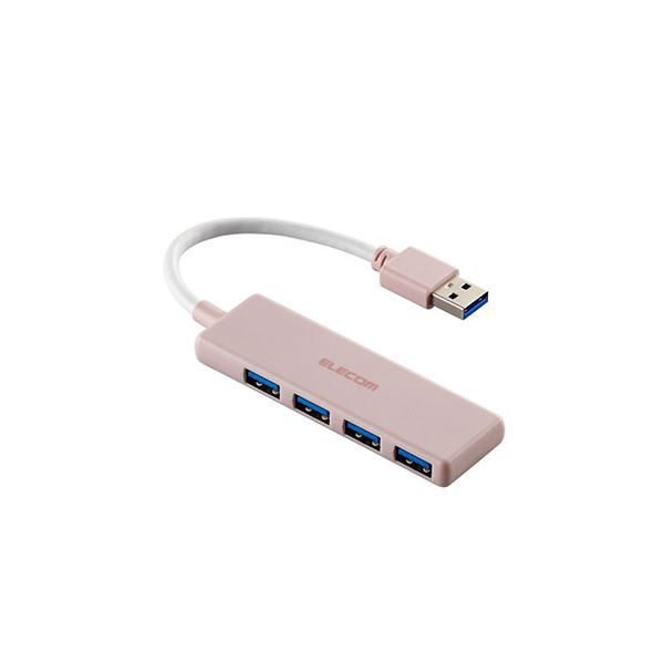USB 5Gbpsハブ 4ポート ［U3H-H040PN］ （ピンク）の商品画像