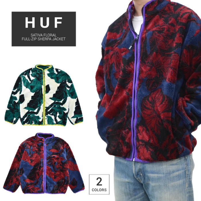 Huf Lowell Full-Zip Sherpa Fleece