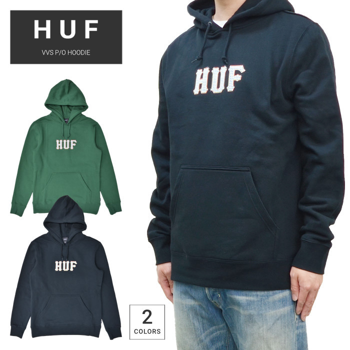 HUF ハフ パーカー VVS P/O HOODIE フリース スウェット PF00424 :huf
