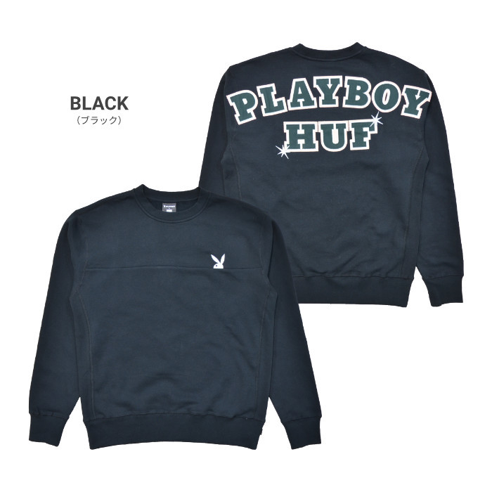 Huf Playboy ハフ プレイボーイ トレーナー Rabbit Head Crew フリース スウェット Fl001 Huf 1109 Buddy Stl 通販 Yahoo ショッピング