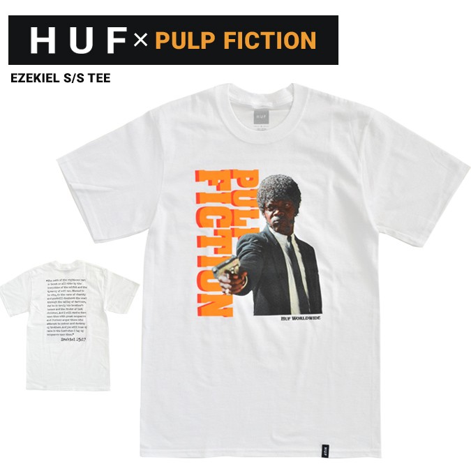 Huf ハフ Pulp Fiction パルプフィクション Tシャツ Ezekiel S S Tee 半袖 カットソー Ts 単品購入の場合はネコポス便発送 Huf 810 Buddy Stl 通販 Yahoo ショッピング