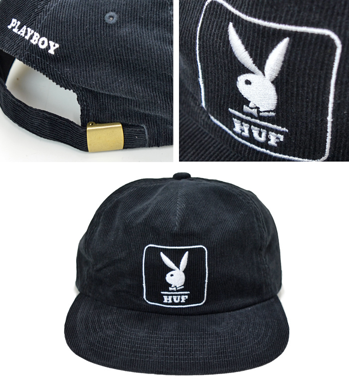Huf Playboy ハフ プレイボーイ キャップ Playboy Corduroy 5 Panel Cap 帽子 Ht Huf 957 Buddy Stl 通販 Yahoo ショッピング