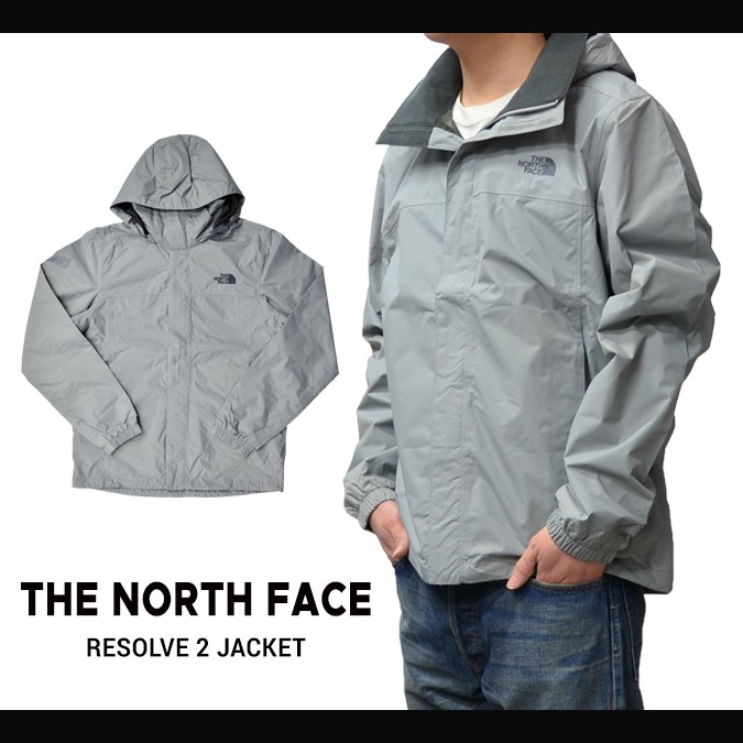 The North Face ノースフェイス Resolve 2 Jacket マウンテンパーカー ナイロンジャケット North 011 Buddy Stl 通販 Yahoo ショッピング