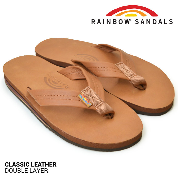 RAINBOW SANDALS（レインボーサンダル） DOUBLE LAYER CLASSIC LEATHER