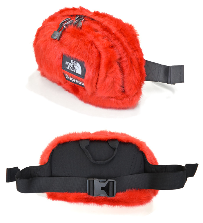 Supreme / The North Face Faux Fur Waist Bag 