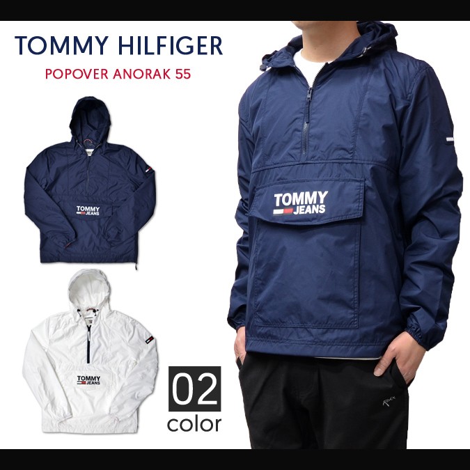 tommy jeans popover anorak jacket