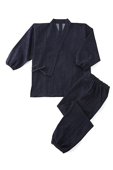  Samue Denim осень-зима пятно нить Denim столица Samue ( темно-синий * чёрный ) сделано в Японии местного производства 