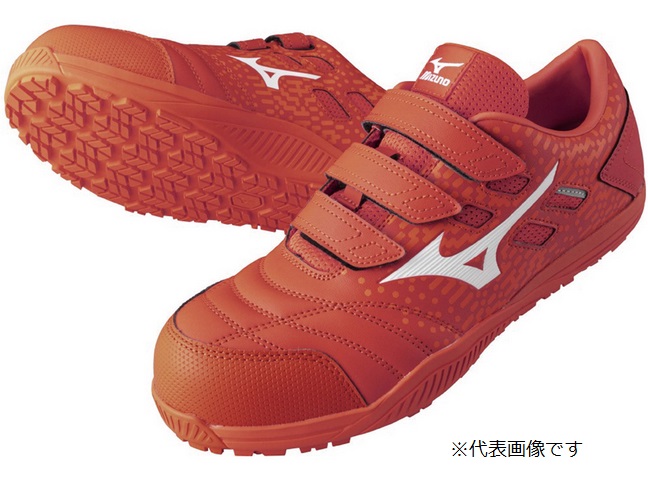 MIZUNO ミズノ オールマイティ TDII 22 L（オレンジ×ホワイト）26.5cm オールマイティ 作業用スニーカー - 最安値・価格 ...