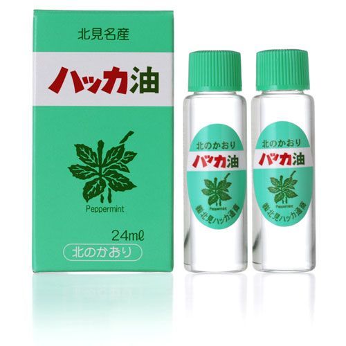 北見ハッカ通商 北見ハッカ ハッカ油スプレーリフィル 12ml 2本入り×1箱 エッセンシャルオイルの商品画像
