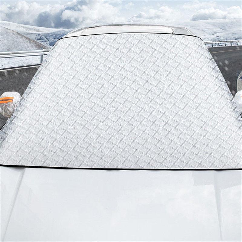 front glass cover car .. prevention seat light car protective cover reflection material attaching magnet attaching sunburn prevention rainproof .. leaf car folding waterproof easy installation sunshade four season correspondence 