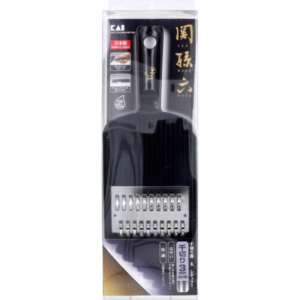 貝印 関孫六 千切り器 太 DH3329の商品画像