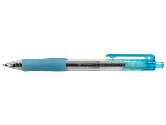 セーラー万年筆 再生工場 フェアラインネオ ボールペン スカイブルー（ブラック）0.7mm 16-3085-241×1本 フェアライン ボールペンの商品画像