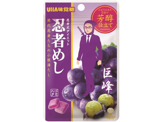UHA味覚糖 UHA味覚糖 忍者めし 梅かつお 20g×10袋 グミ、ジェリー