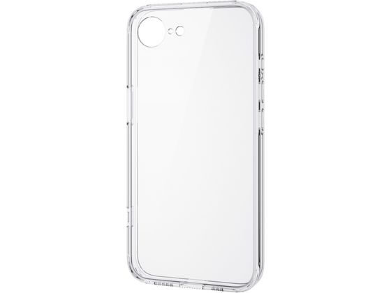 iPhone 16e ハイブリッドガラスケース 極限 メタルステッカー付 PM-A25SHVCGKCRの商品画像