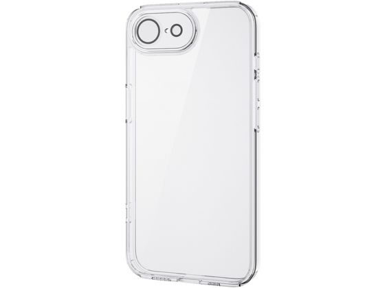 iPhone 16e ハイブリッドケース 極限Plus メタルステッカー付 PM-A25SHVCKKPCR（クリア）の商品画像