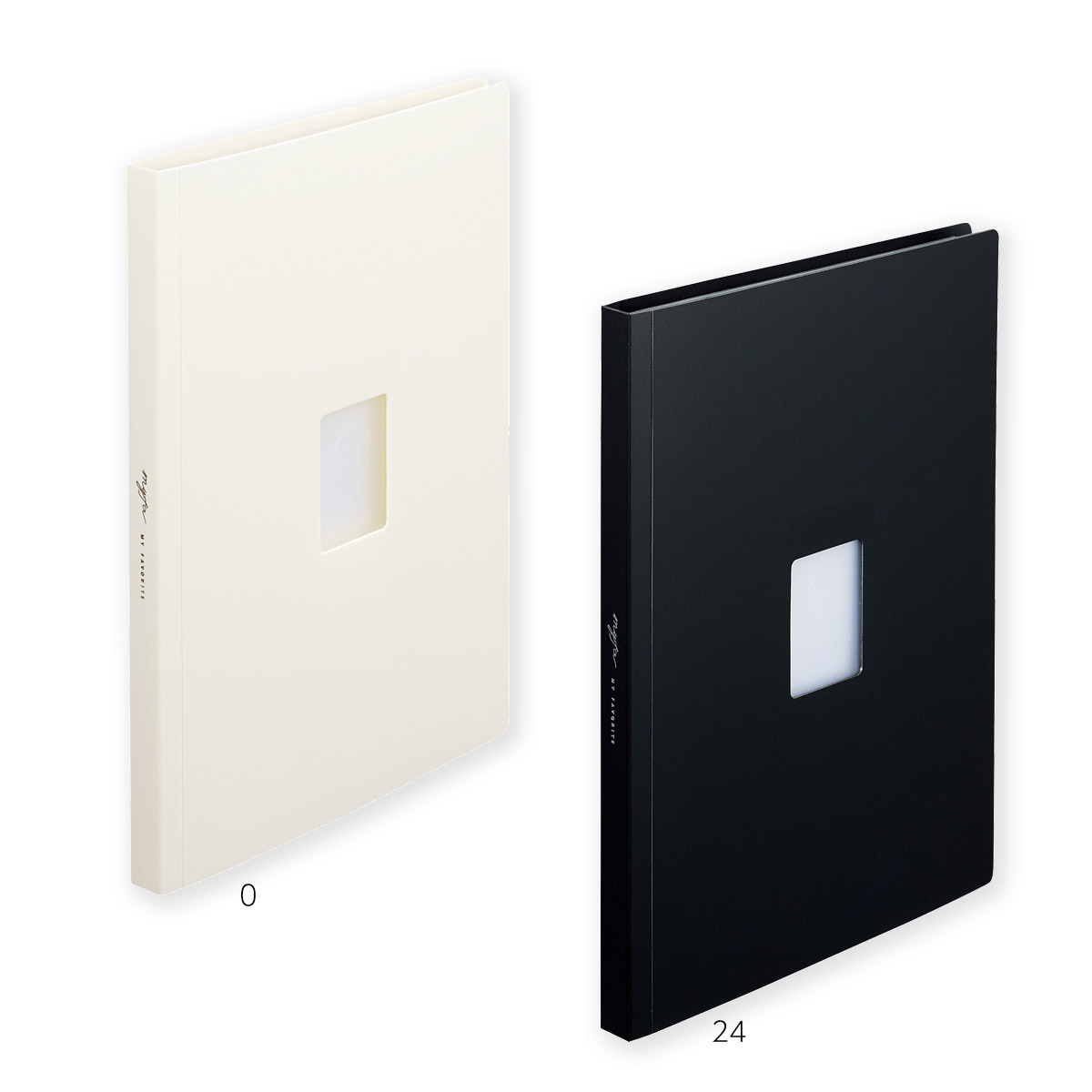 LIHIT LAB. リヒトラブ myfa インスタントフォトコレクションファイル N3325-0（ミルキーホワイト）×1冊 クリアファイルの商品画像