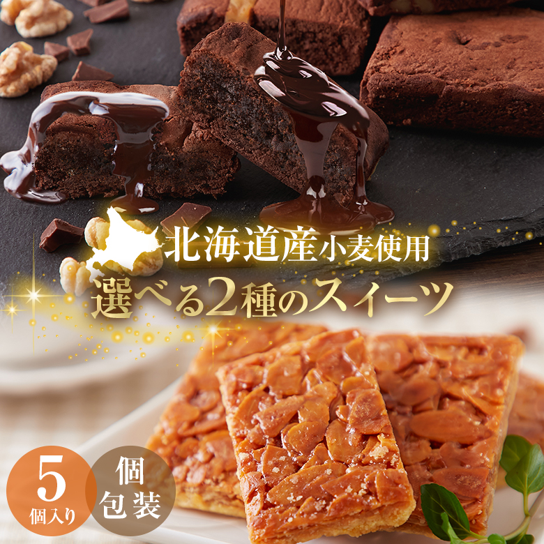  with translation.. thickness chocolate brownie yellow gold florentine biscuit 5 piece. Mother's Day present small gift sweets .. equipped set assortment brownie florentine biscuit [DS08]