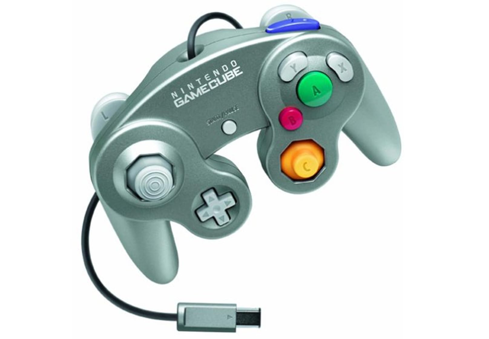 ゲームキューブ専用 コントローラ シルバーの商品画像