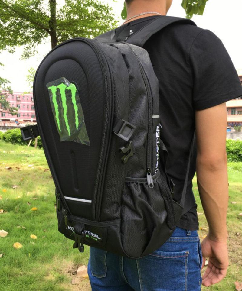 [CROSS BORDER] for motorcycle touring rucksack backpack Monster Energy bag commuting, touring 