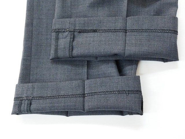 A850 [ популярный ] NEWYORKER новый yo- машина 2B tailored jacket брюки A6 серый 16-07-2120 выставить | O*
