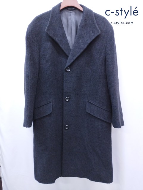 B401 [ осень-зима предмет ][ популярный ] LANVIN Lanvin пальто R50-46 черный CLASSIQUE Пальто Честерфилд 3378 | G*