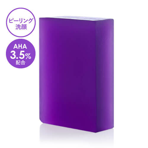 DeAU DeAU ピールソープブライト 紫 100g×1 ゴマージュ、ピーリングの商品画像