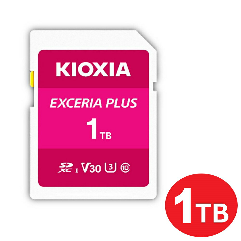 KIOXIA EXCERIA PLUS LNPL1M001TG4 （1TB） SDカードの商品画像