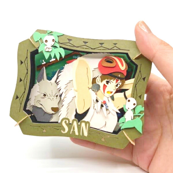  почтовая доставка OK Ghibli товары Princess Mononoke бумага эффект живого звука солнечный Studio Ghibli подарок героиня san герой 