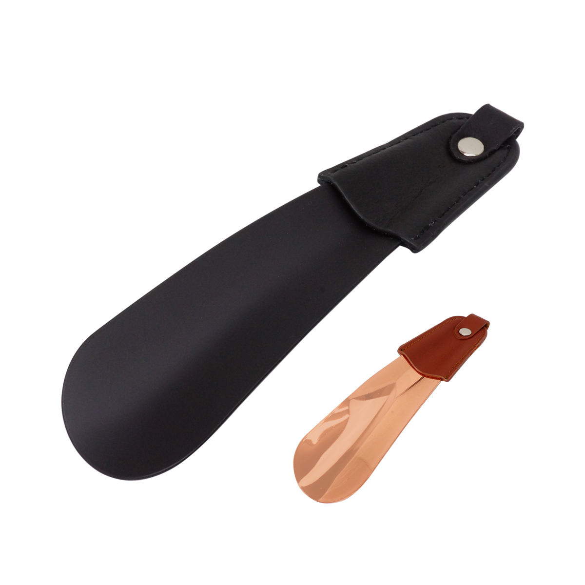  leather shoehorn shoes bela shoe horn portable feeling of luxury stainless steel stylish business men's lady's portable shoehorn 