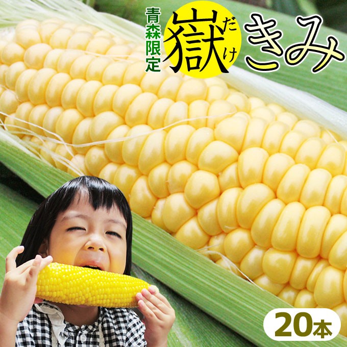  ultimate .. ultimate . corn ... free shipping Aomori prefecture . boast of brand [ corn ...20ps.@] only ..[* goods kind designation un- possible ][* direct delivery from producing area therefore including in a package un- possible ]