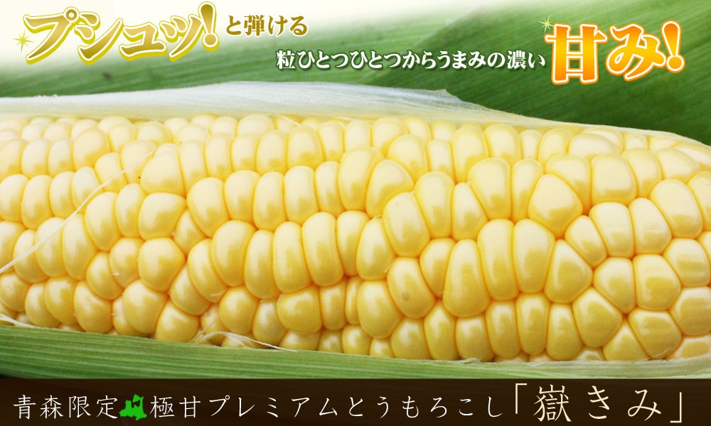  ultimate .. ultimate . corn ... free shipping Aomori prefecture . boast of brand [ corn ...20ps.@] only ..[* goods kind designation un- possible ][* direct delivery from producing area therefore including in a package un- possible ]