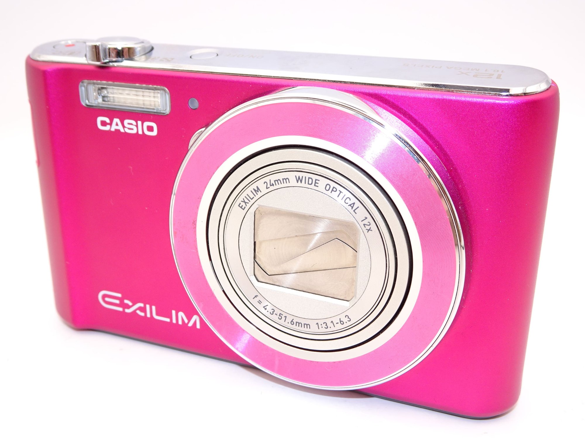 カシオ エクシリム EXILIM EX-ZS190PK（ピンク） コンパクト