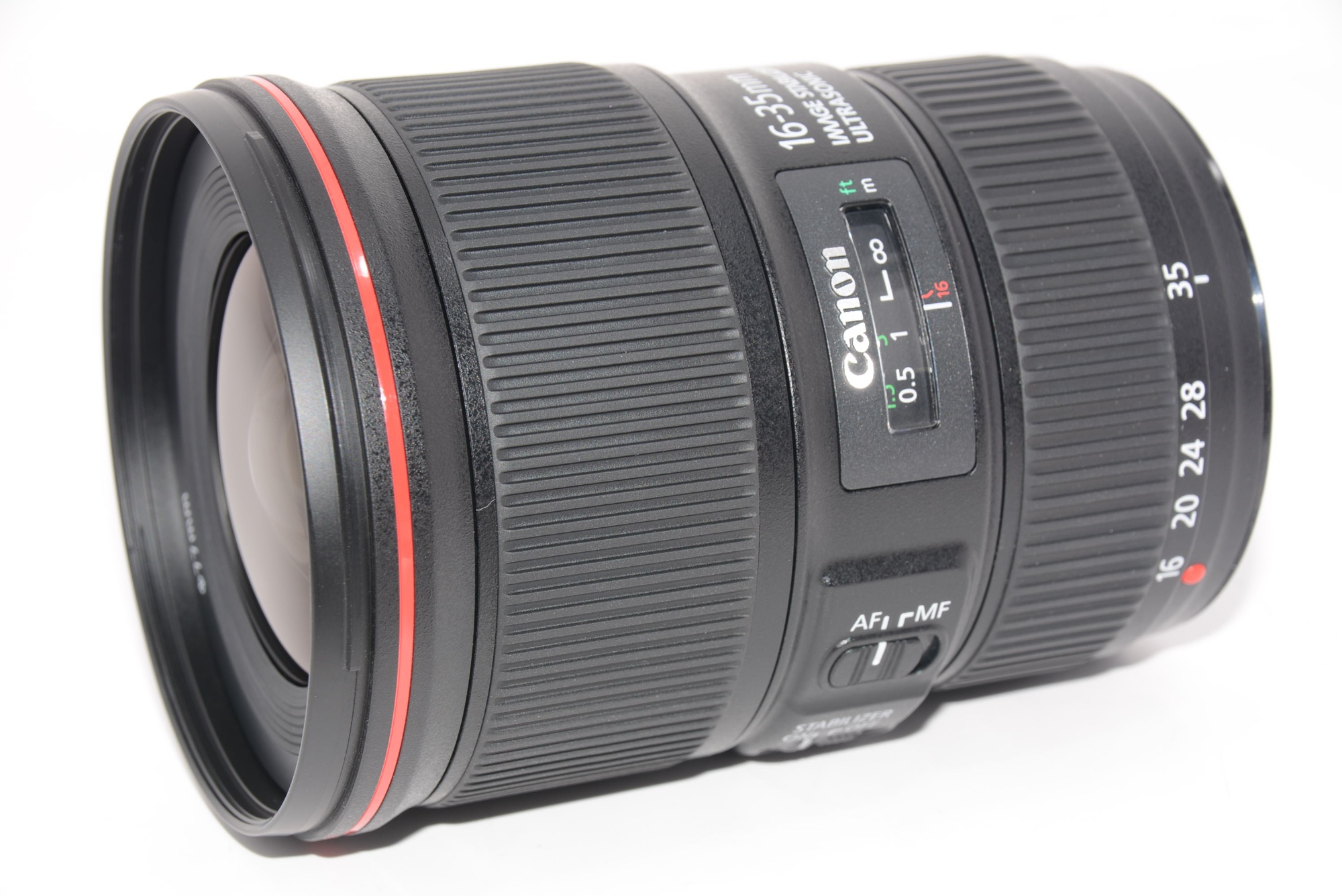 キヤノン EFレンズ EF16-35mm F4L IS USM 交換レンズ - 最安値