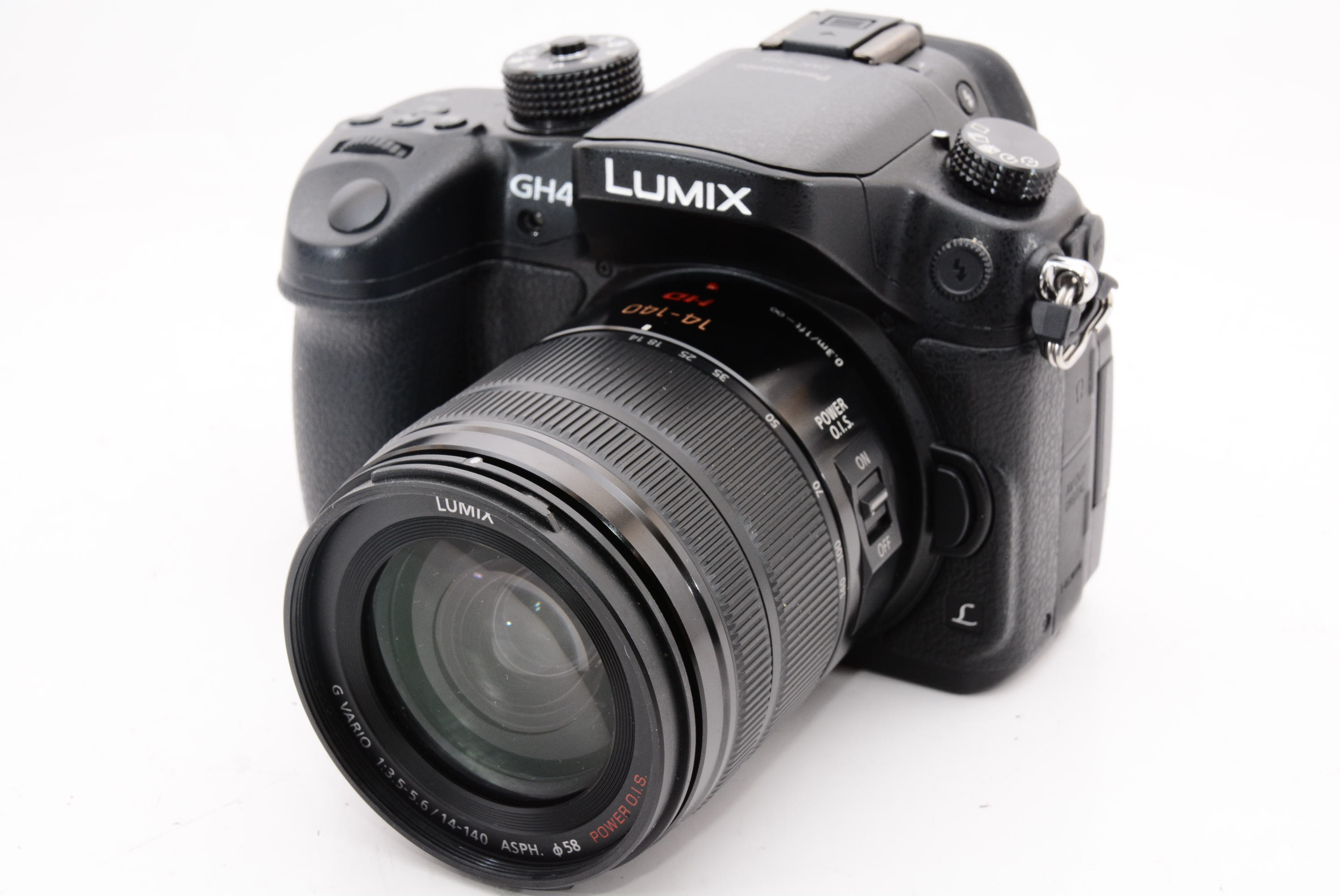 パナソニック ルミックス LUMIX GH4 DMC-GH4H-K 14-140mmズームレンズ