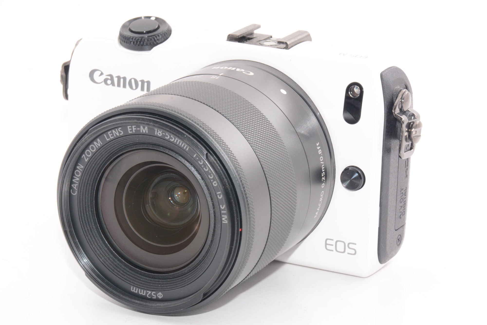 キヤノン EOS M EF-M18-55 IS STM レンズキット（ホワイト） ミラー