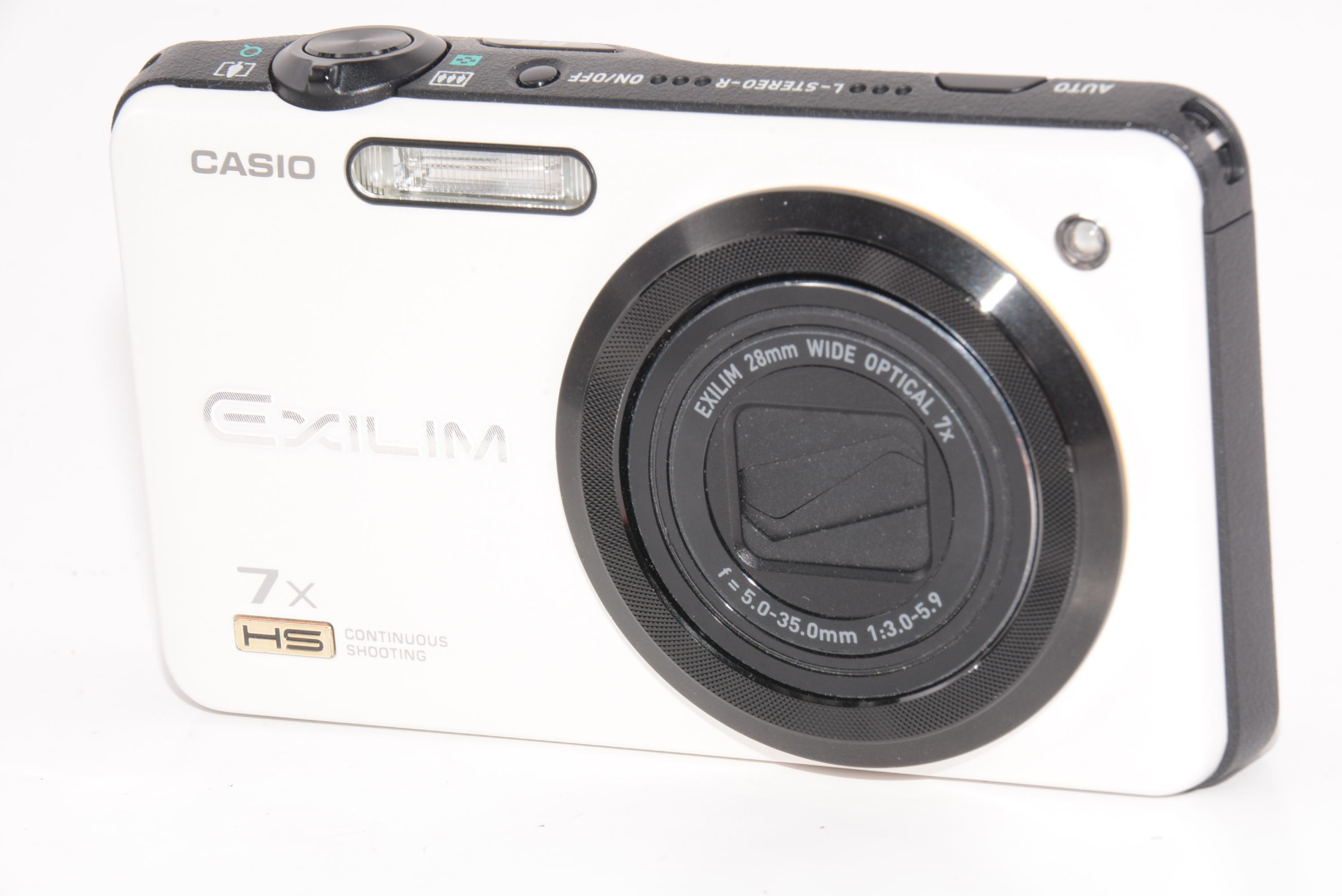 カシオ エクシリム HIGH SPEED EXILIM EX-ZR15WE（ホワイト