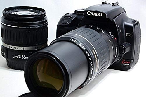 キヤノン EOS Kiss デジタル X ダブルズームレンズキット（ブラック