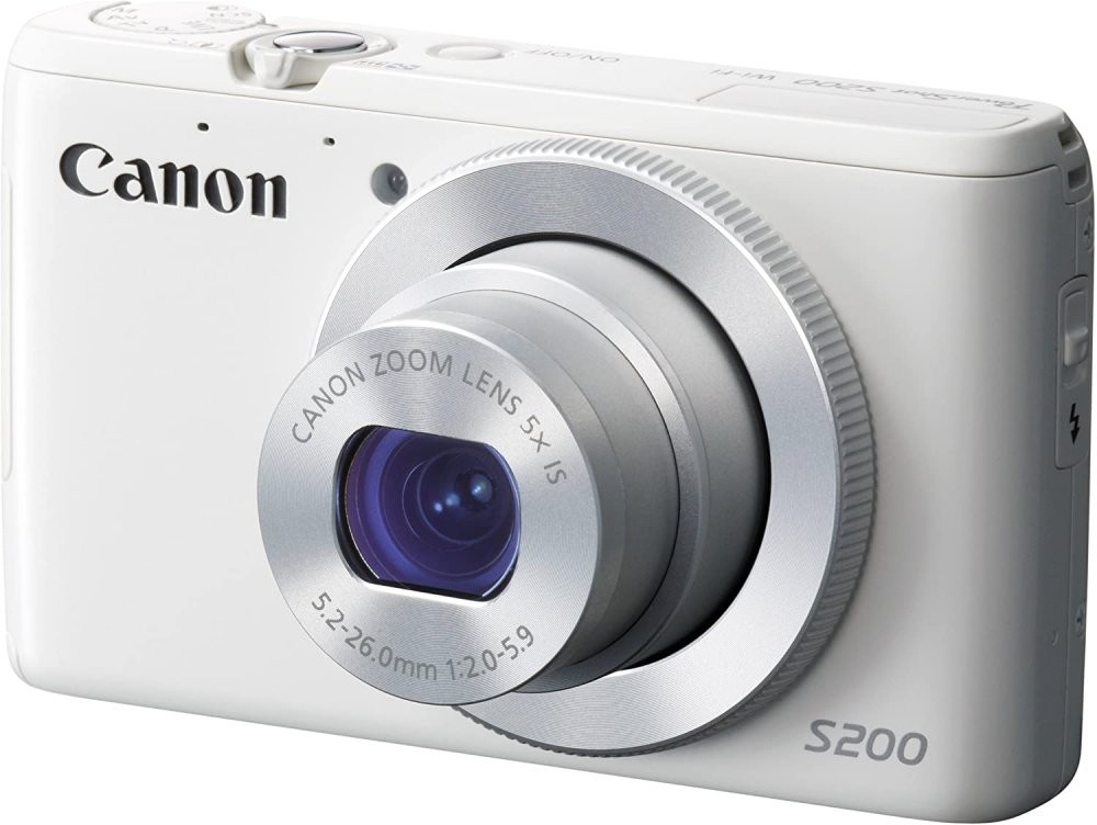 美品 Canon PowerShot S200 コンデジ キヤノン スマホ転送