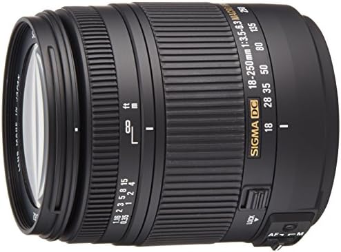 【未使用品】SIGMA18-250F3.5-6.3DC MACRO SONY SIGMA シグマ 18-250mm F3.5-6.3 DC MACRO HSM ソニーA 交換レンズ