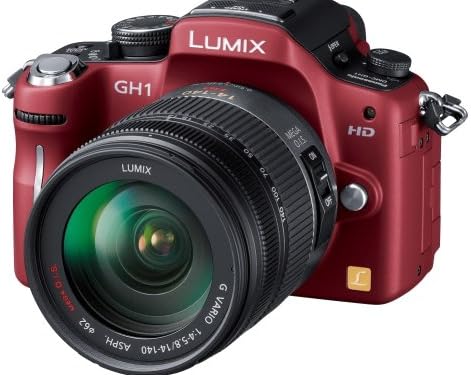 パナソニック ルミックス LUMIX GH1 DMC-GH1K-R レンズキット（コンフォートレッド） ミラーレス一眼カメラの商品画像