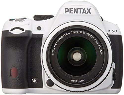PENTAX K-50 ホワイト　18-55mmレンズセット Amazon.com : Pentax K-50 16MP Digital SLR Camera Kit with DA