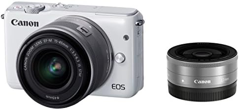 キヤノン EOS M10 EF-M15-45 IS STM レンズキット（ホワイト） ミラー