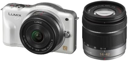 パナソニック ルミックス LUMIX GF3 DMC-GF3X-W 電動ズームレンズ