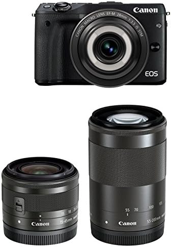 キヤノン EOS M3 クリエイティブマクロ トリプルレンズキット