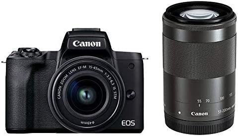 EOS Kiss M2 ダブルズームキット　ミラーレス一眼 Amazon | Canon ミラーレス一眼カメラ EOS Kiss M2 ダブルズーム
