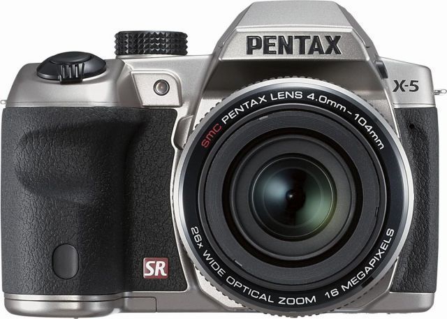 ペンタックス PENTAX X-5（クラシックシルバー） コンパクトデジタル