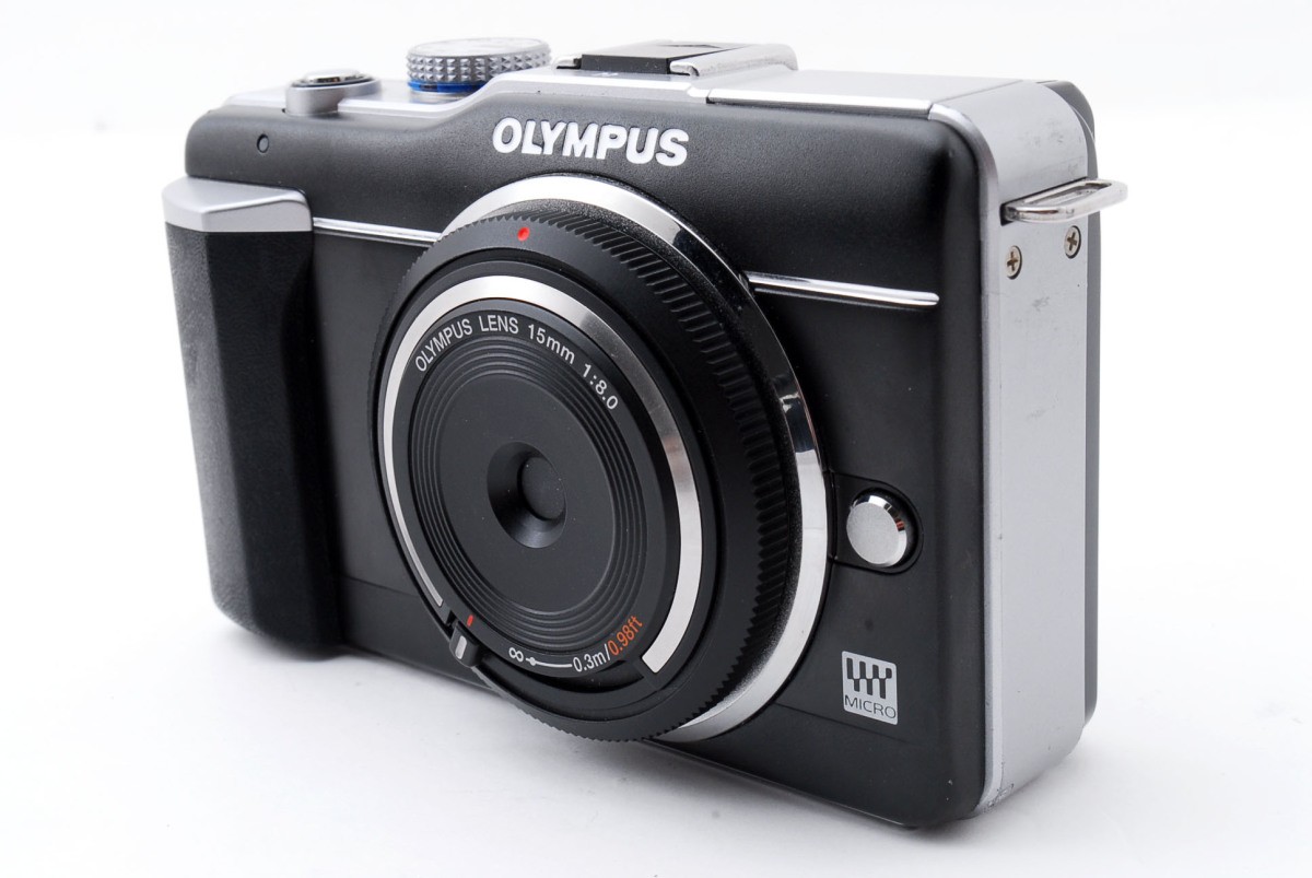 オリンパス オリンパスペン OLYMPUS PEN Lite E-PL1 ボディ（ブラック） ミラーレス一眼カメラの商品画像