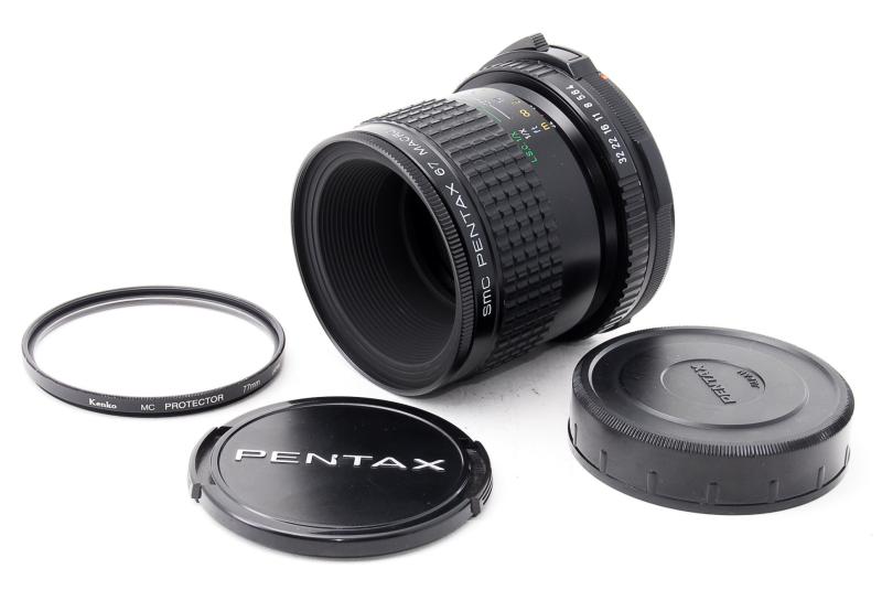 PENTAX67 100mm f4 macro レンズ美品　訳あり smc PENTAX 67 MACRO 100㎜ F4 + Lifesize Converter | はなはな