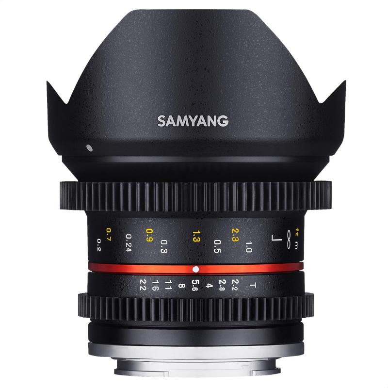 サムヤン VDSLR 50mm T1.5 (キヤノン用) 中古 サムヤン 50mm T1.5 VDSLR AS UMC キヤノンEF-M用 ビデオカメラ