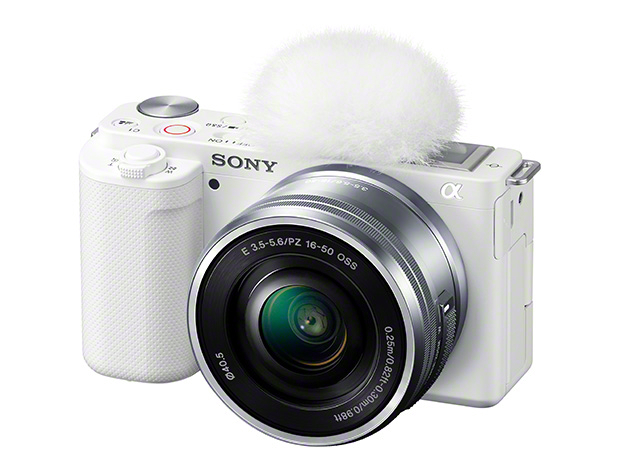 SONY VLOGCAM ZV-E10L パワーズームレンズキット ホワイト α（ソニー） ミラーレス一眼カメラの商品画像